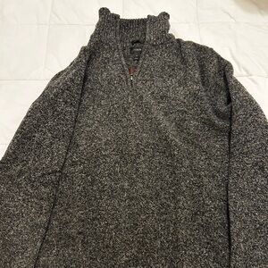 J Crew Wool Quarter Quarter Zip